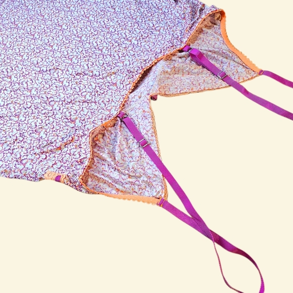 Vintage Victoria's Secret Floral Chemise Slip - Picture 5 of 6